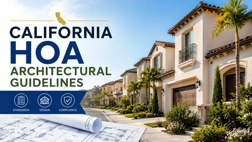 California HOA Architectural Guidelines