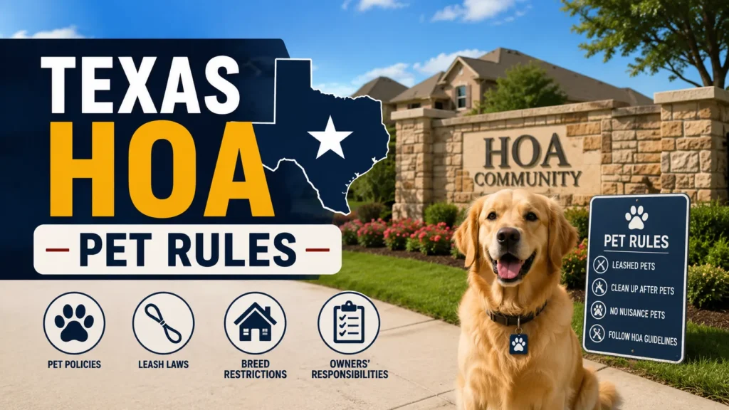 Texas HOA Pet Rules