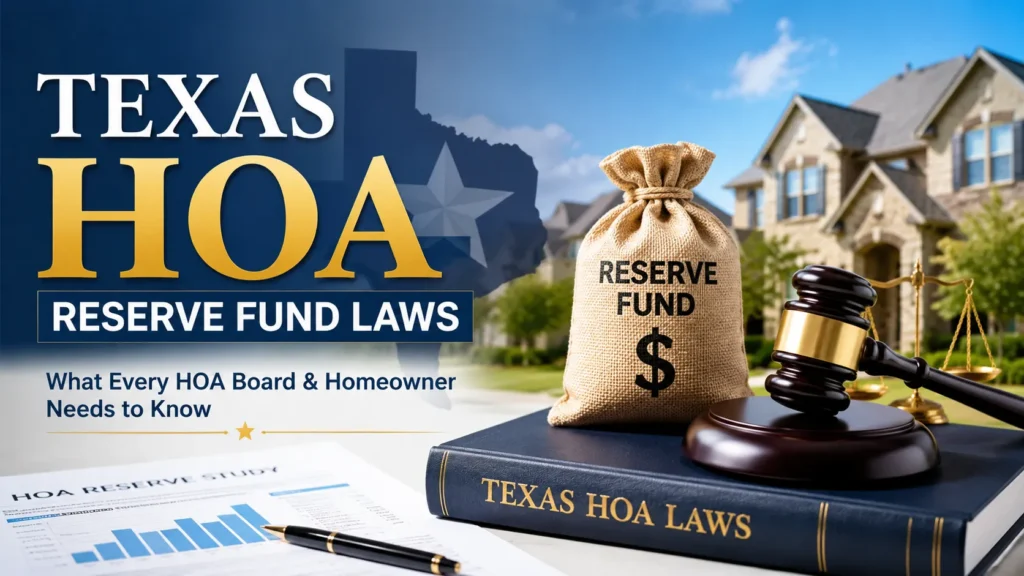Texas HOA Reserve Fund Laws
