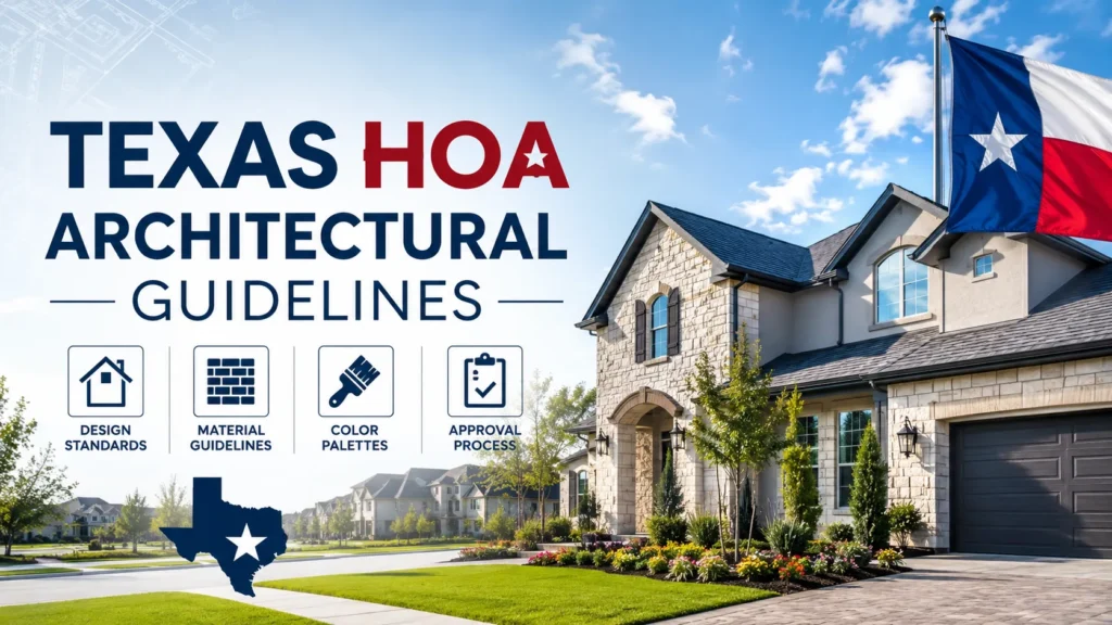 Texas HOA Architectural Guidelines
