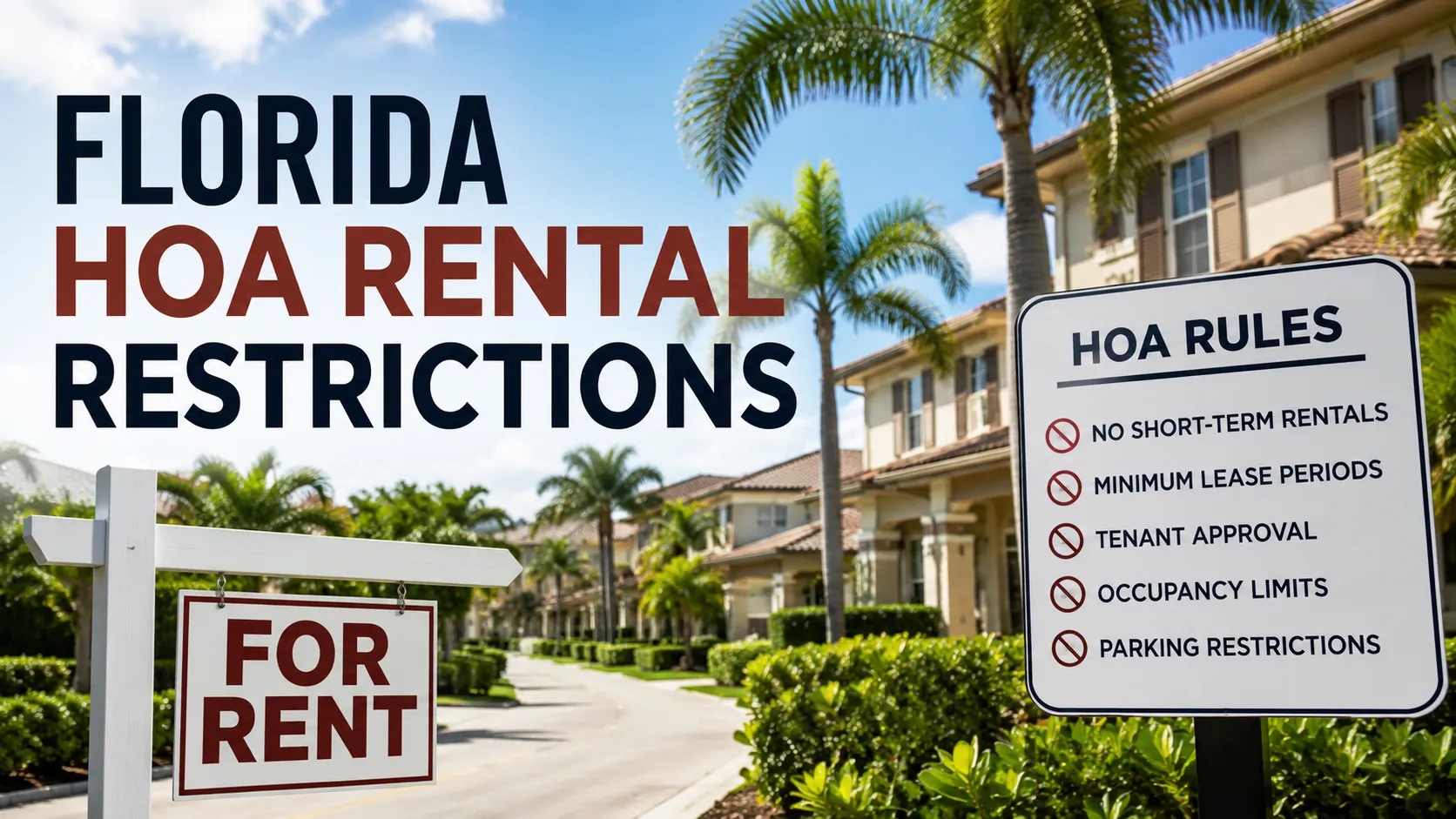 Florida HOA Rental Restrictions