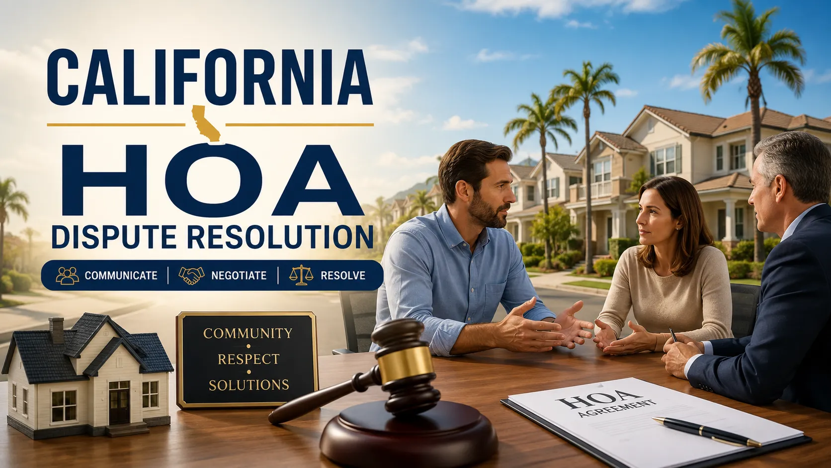 California HOA Dispute Resolution