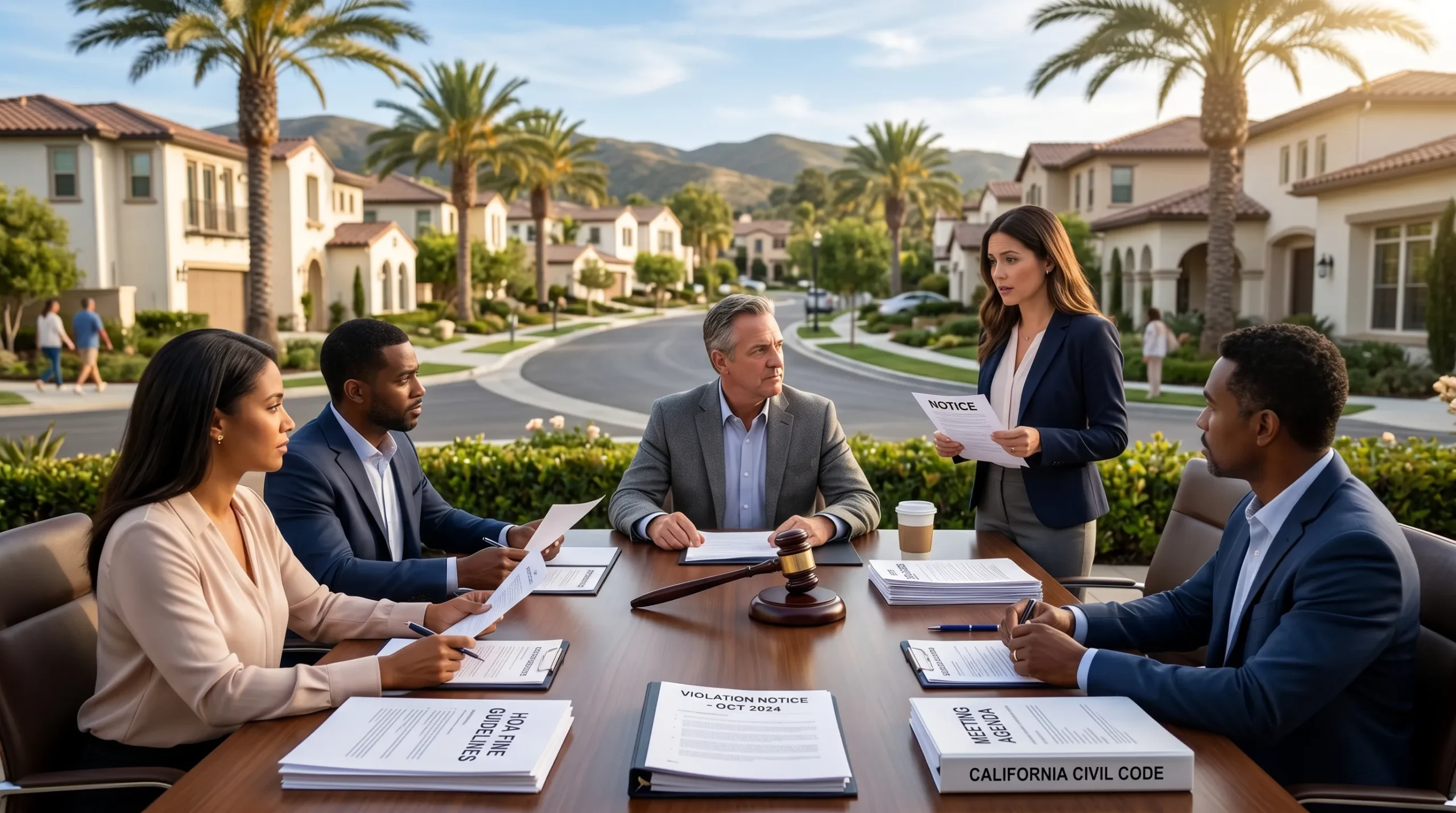California HOA Fine Laws