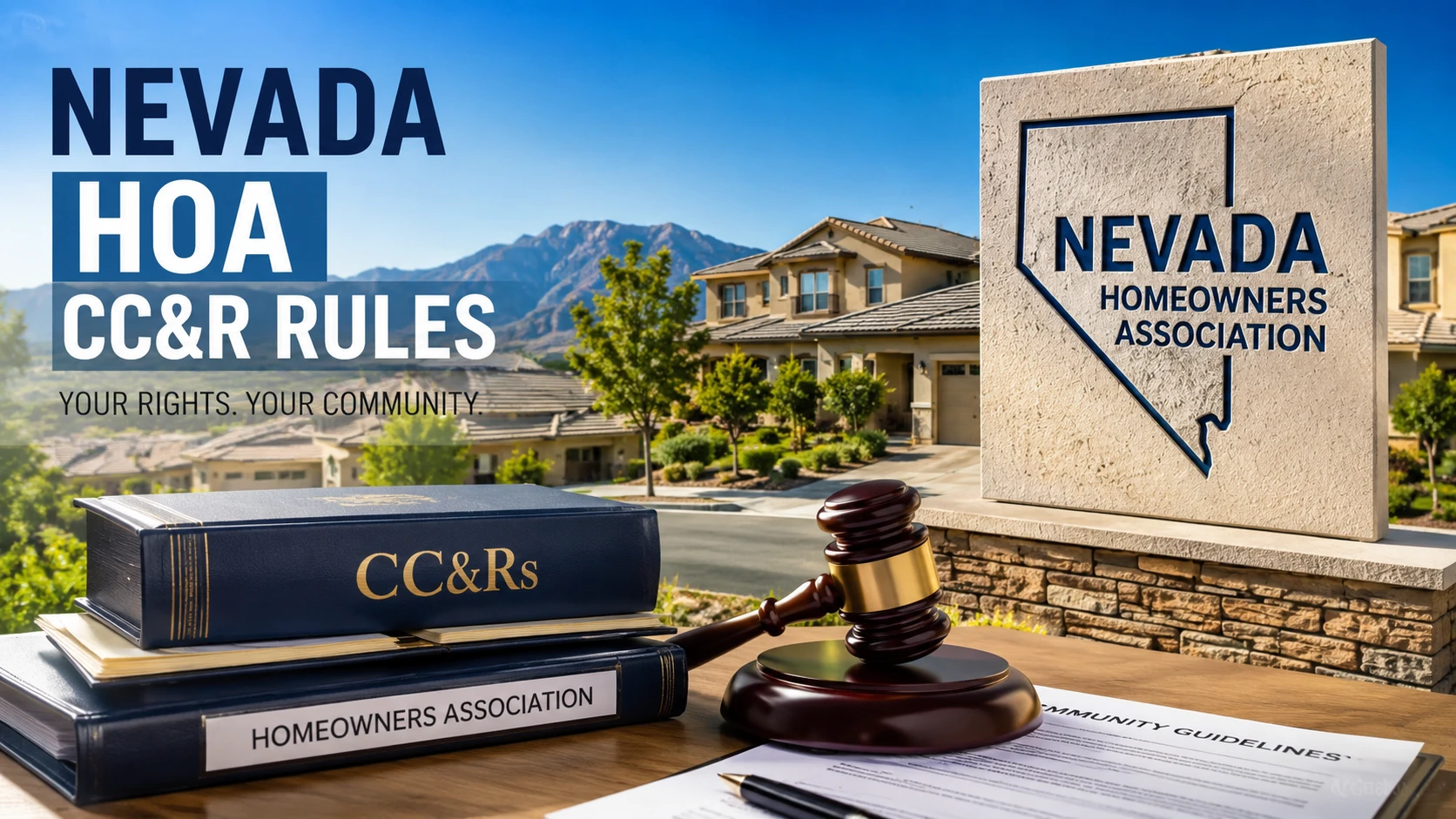 Nevada HOA CC&R Rules