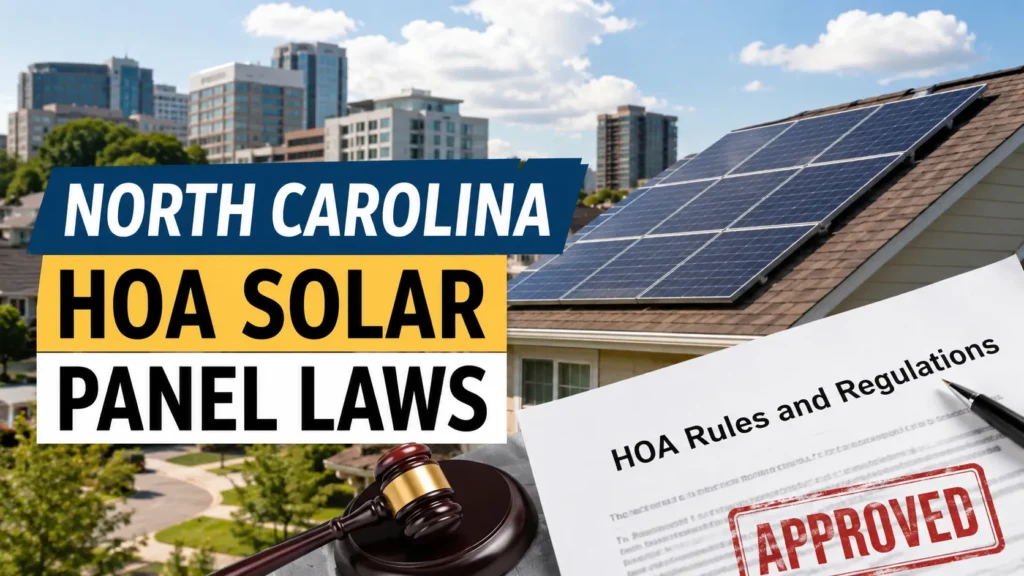 North Carolina HOA Solar Panel Laws