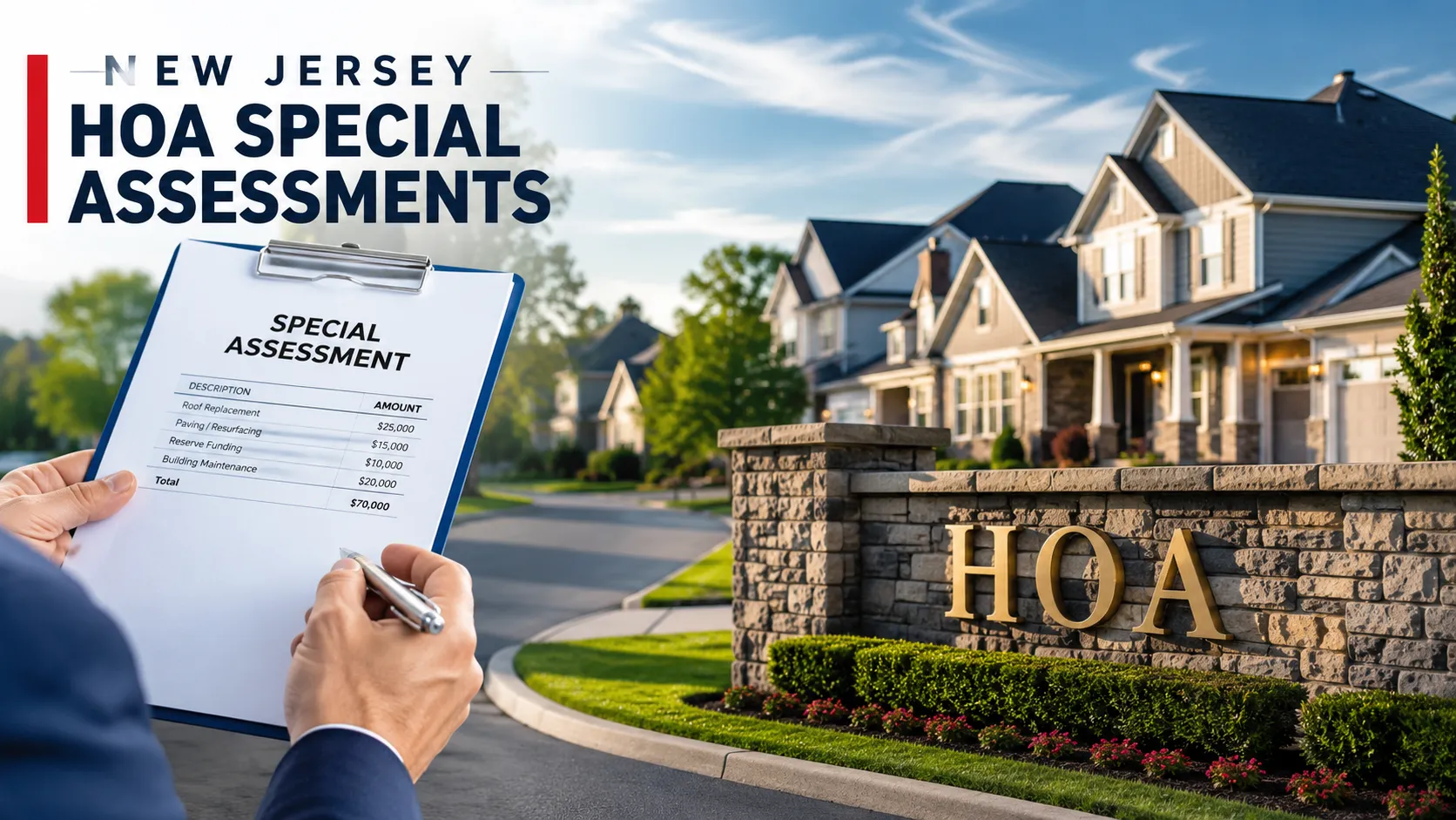 New Jersey HOA Special Assessments