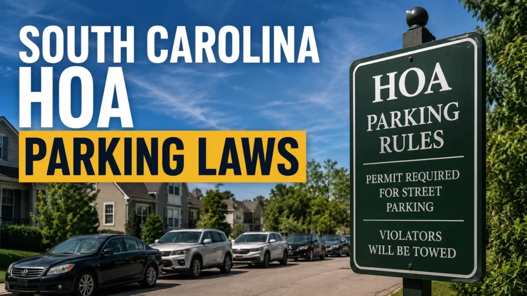 South Carolina HOA Parking Laws