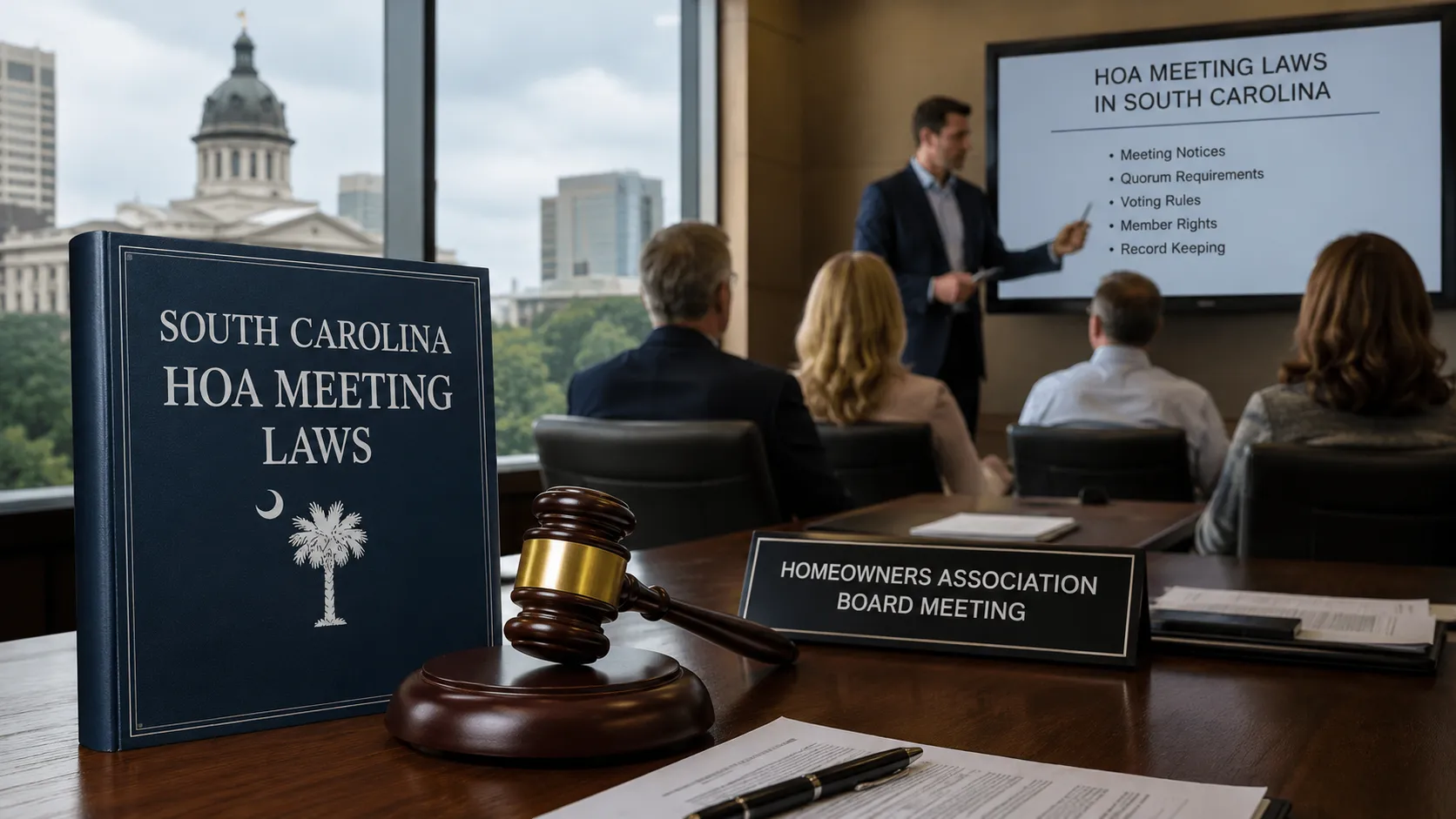 South Carolina HOA Meeting Laws