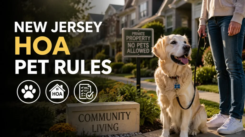 New Jersey HOA Pet Rules