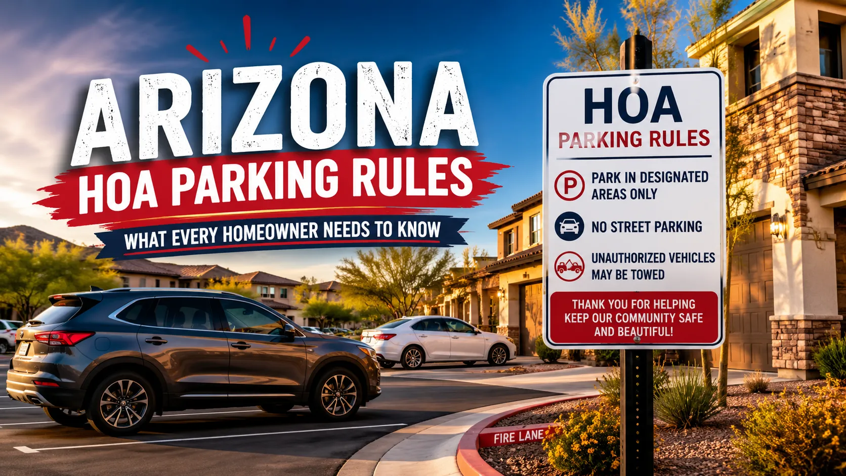 Arizona HOA Parking Rules