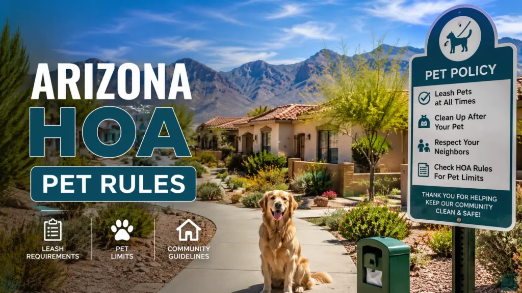 Arizona HOA Pet Rules