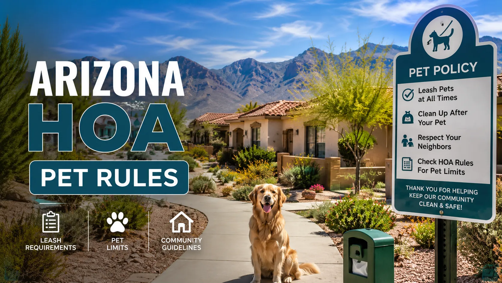 Arizona HOA Pet Rules
