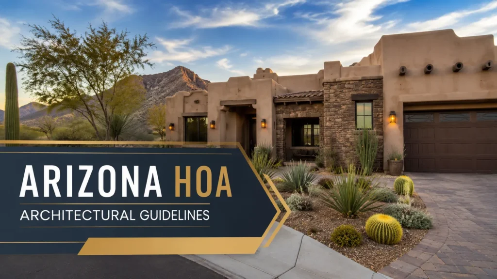 Arizona HOA Architectural Guidelines