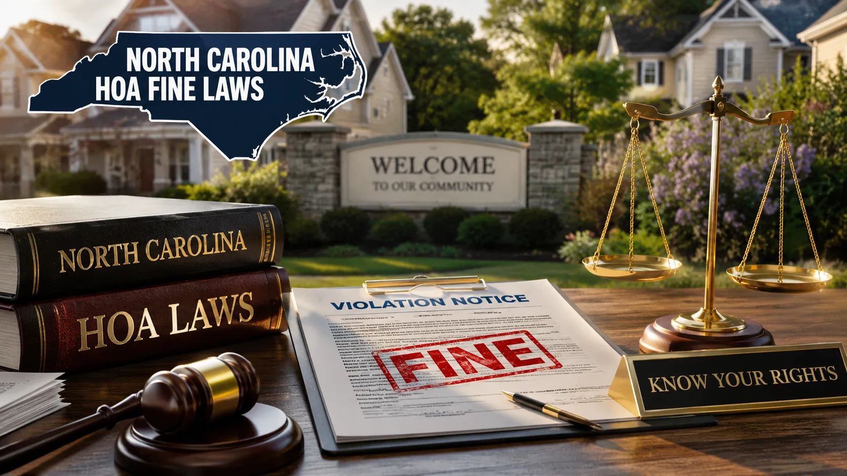 North Carolina HOA Fine Laws
