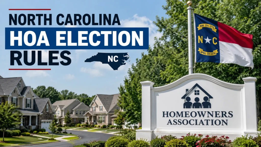 North Carolina HOA Election Rules