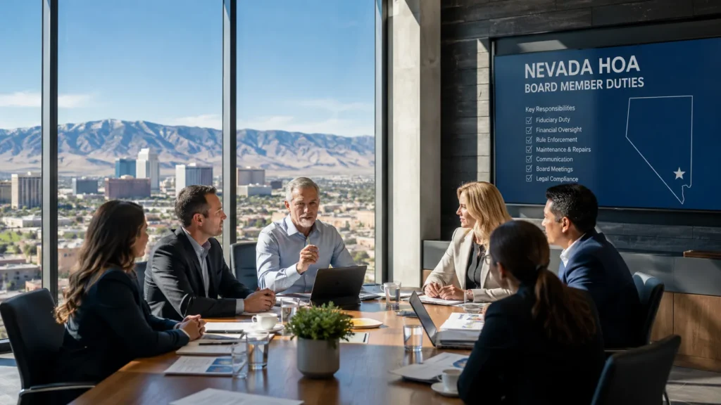 Nevada HOA Board Member Duties