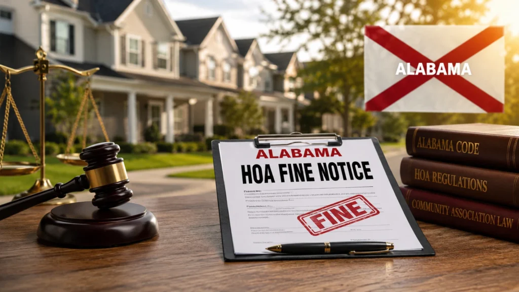 Alabama HOA Fine Laws