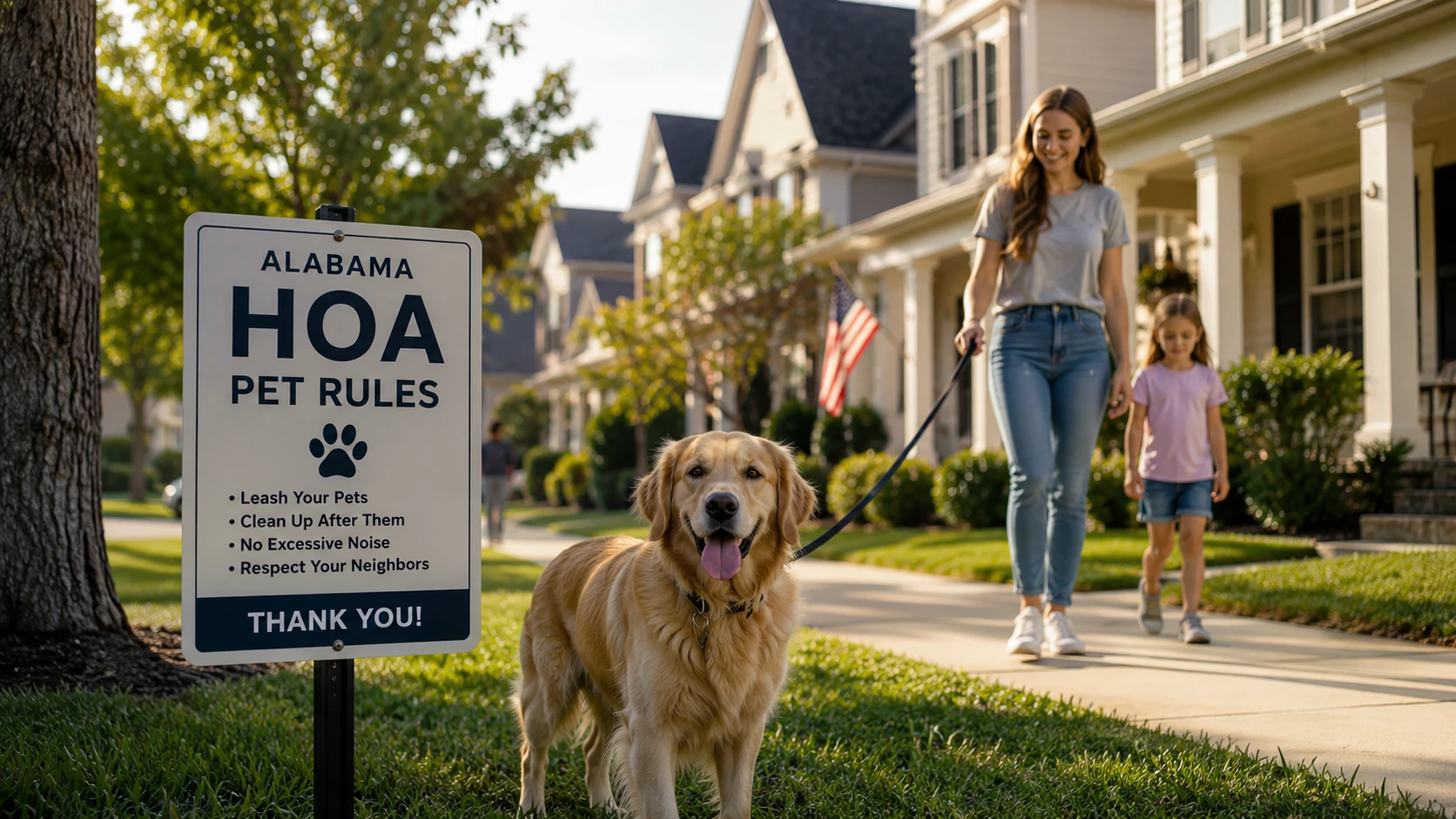 Alabama HOA Pet Rules