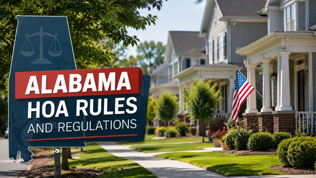 Alabama HOA Rules and Regulations