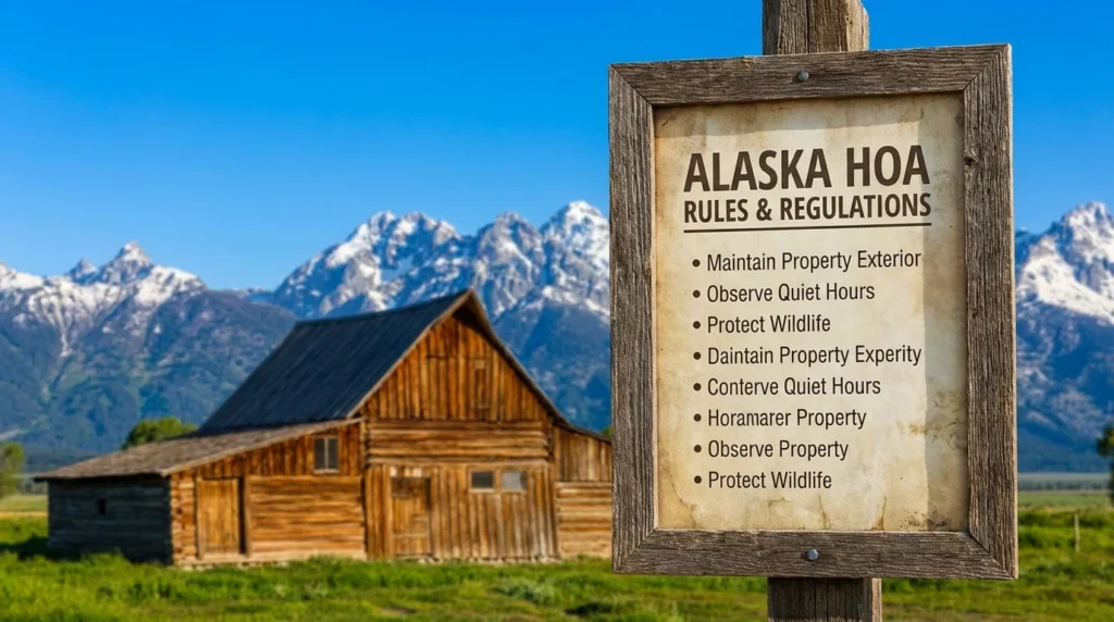 Alaska HOA Rules and Regulations