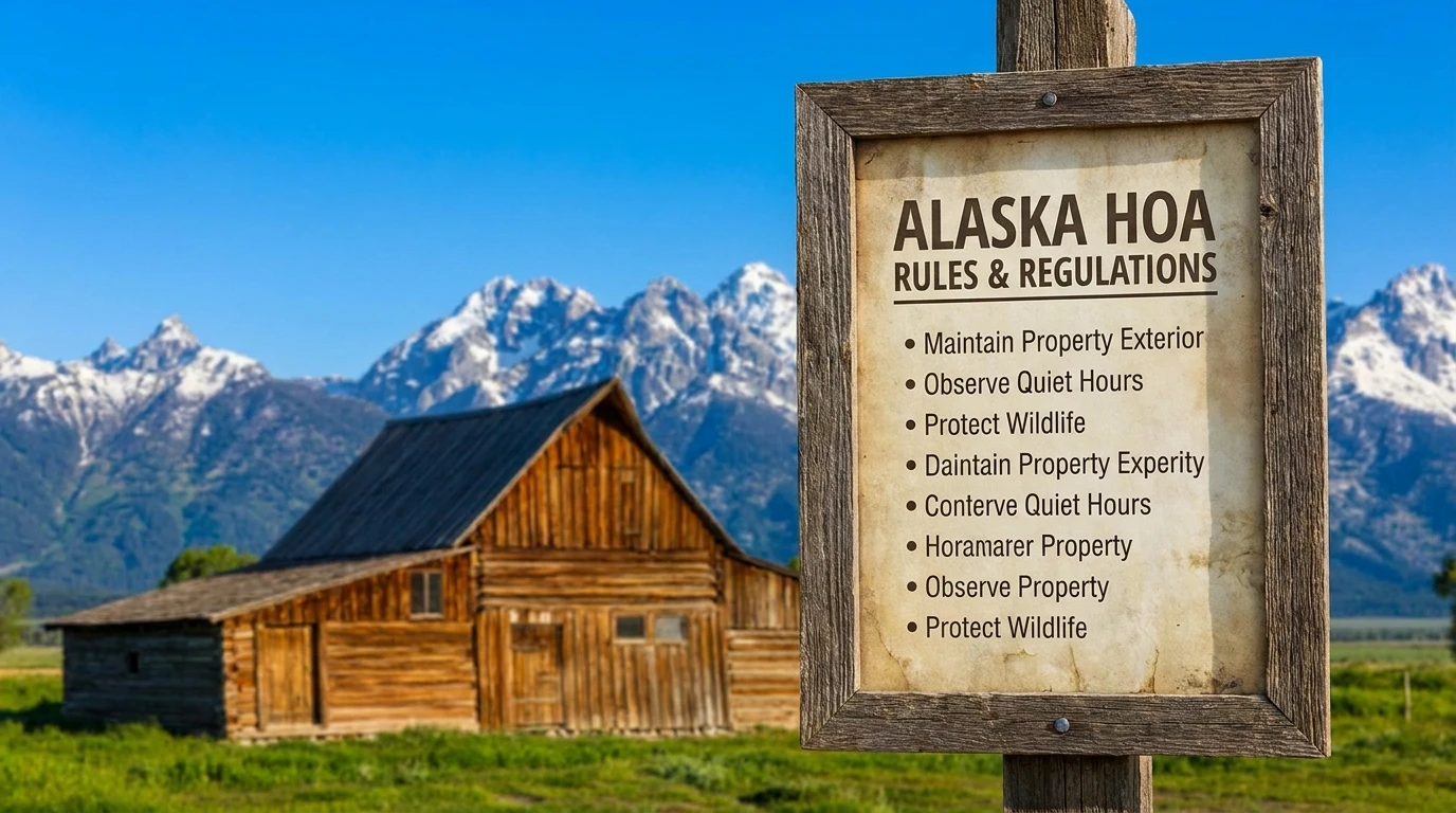 Alaska HOA Rules and Regulations