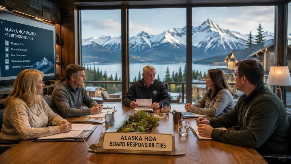 Alaska HOA Board Responsibilities