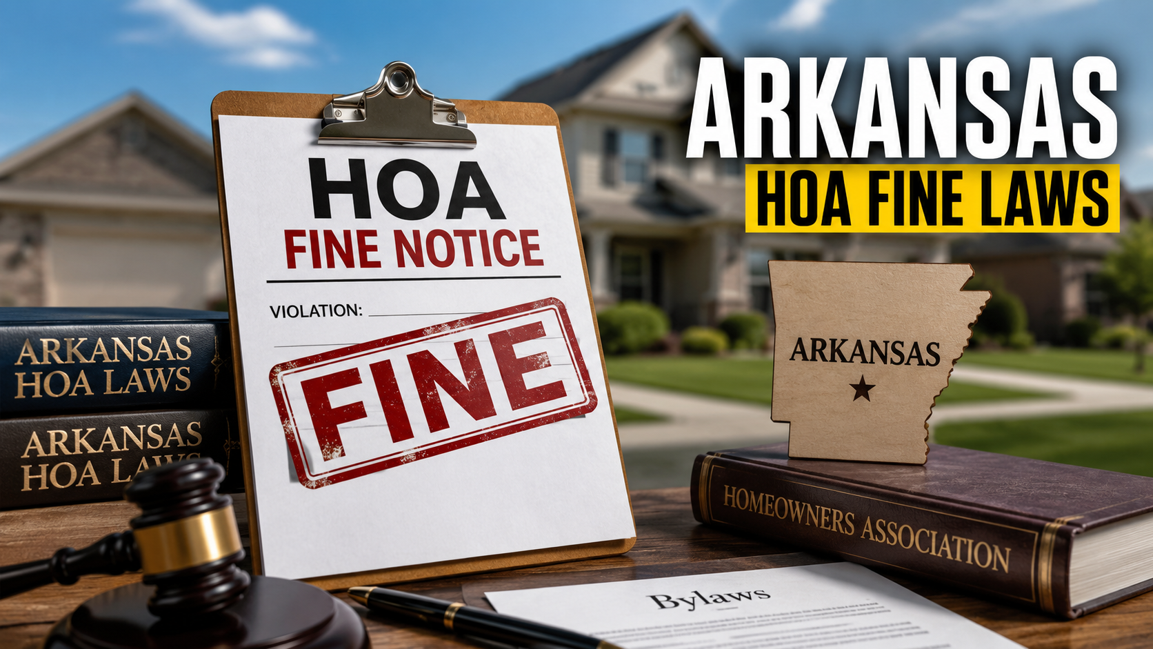 Arkansas HOA Fine Laws