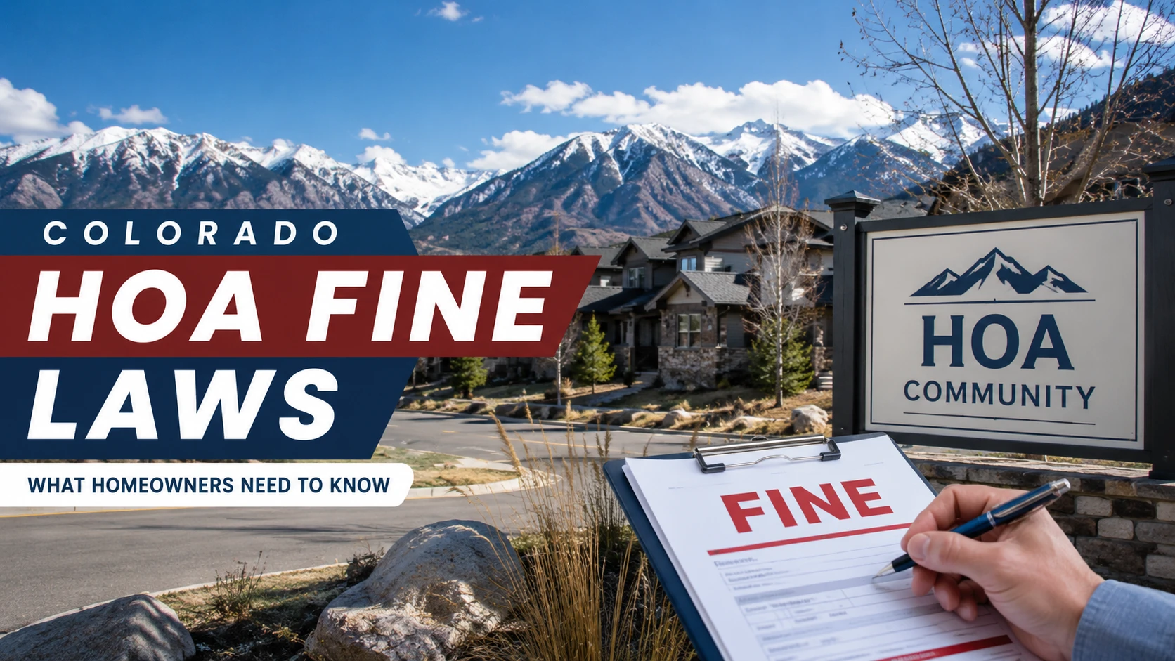 Colorado HOA Fine Laws