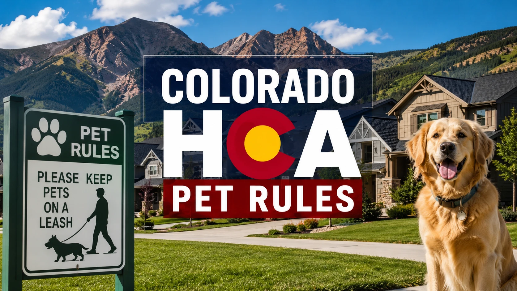 Colorado HOA Pet Rules