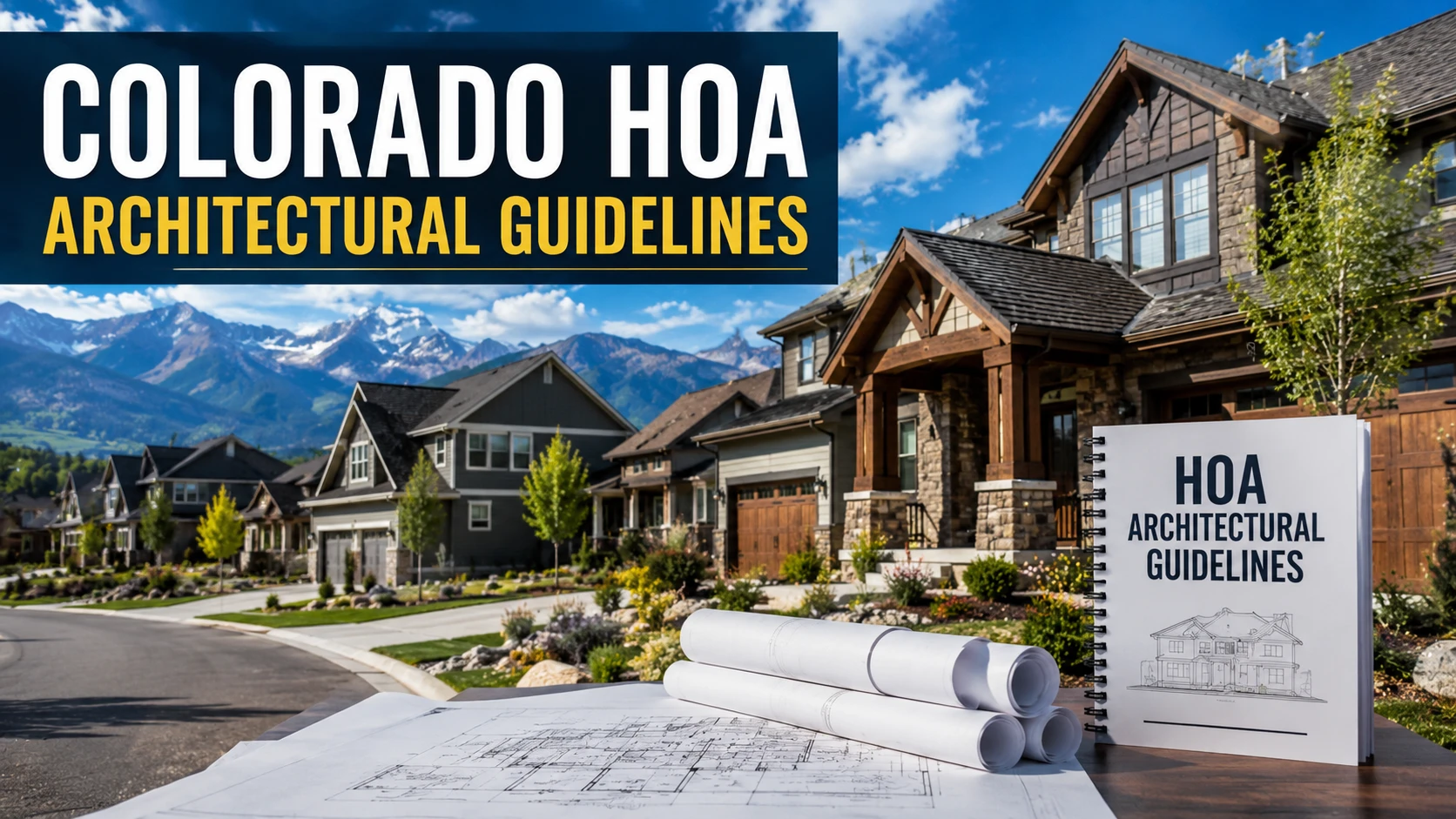 Colorado HOA Architectural Guidelines