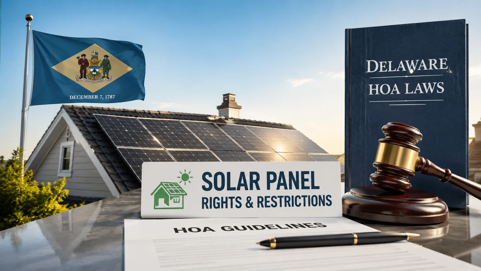 Delaware HOA Solar Panel Laws