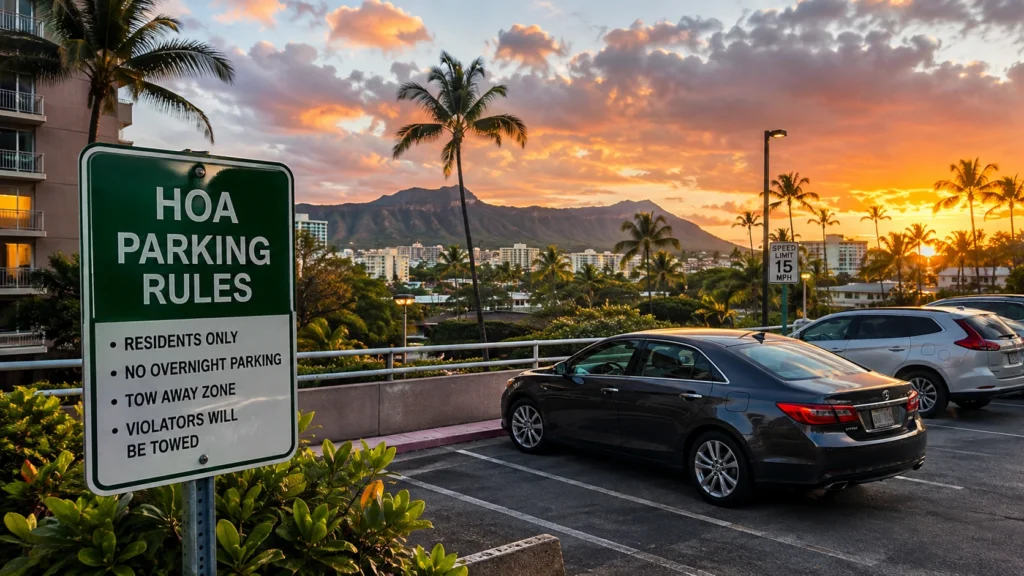 Hawaii HOA Parking Laws