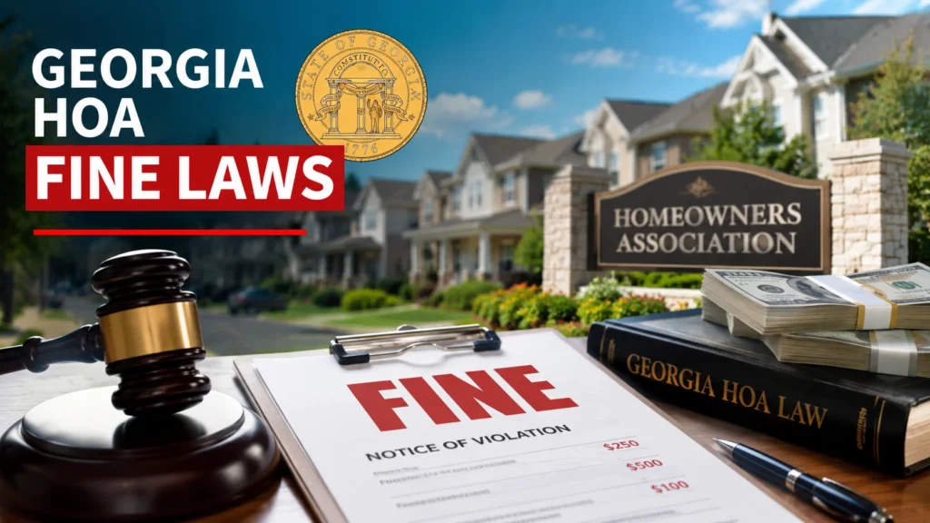 Georgia HOA Fine Laws