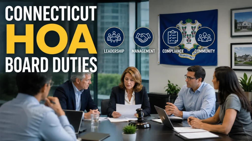 Connecticut HOA Board Duties
