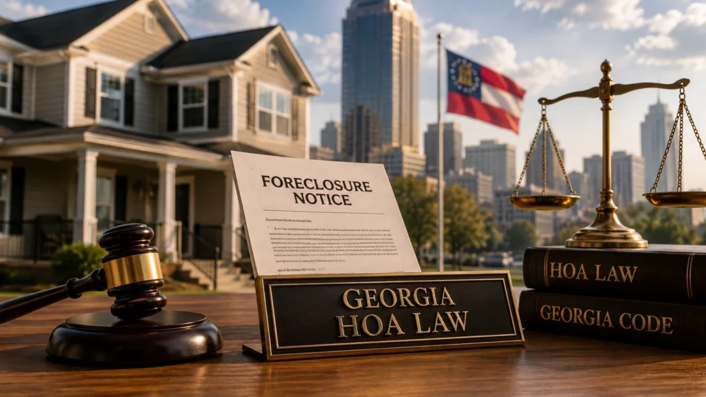 Georgia HOA Foreclosure Law