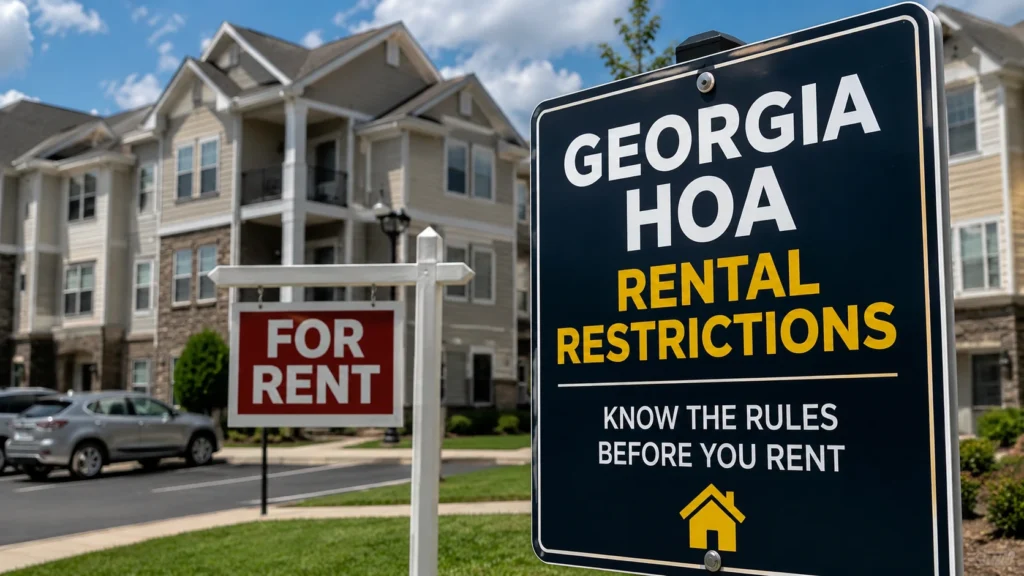 Georgia HOA Rental Restrictions
