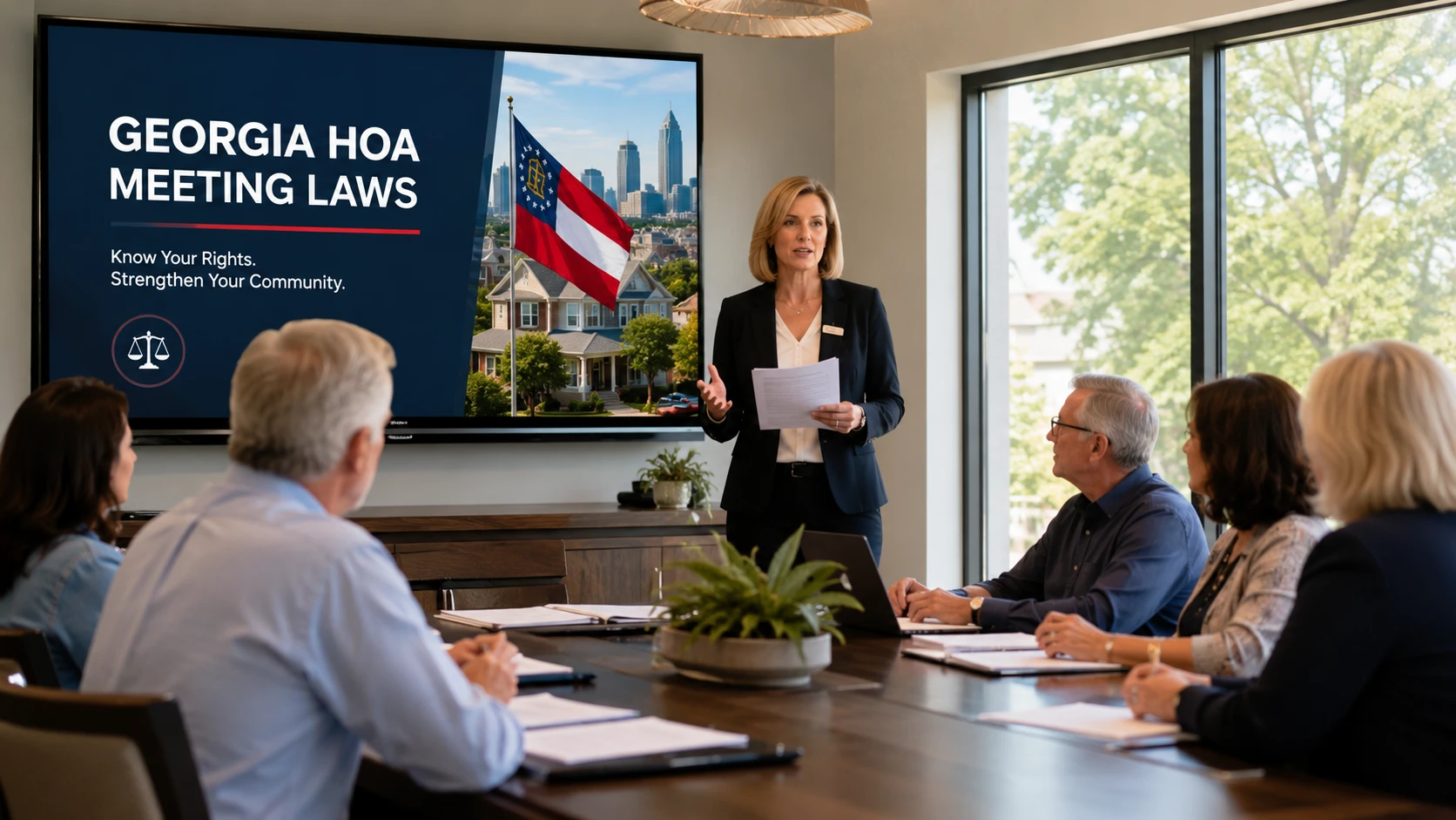 Georgia HOA Meeting Laws