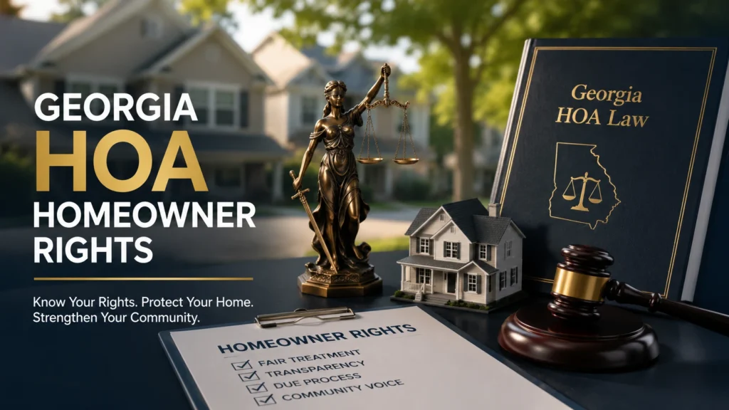 Georgia HOA Homeowner Rights