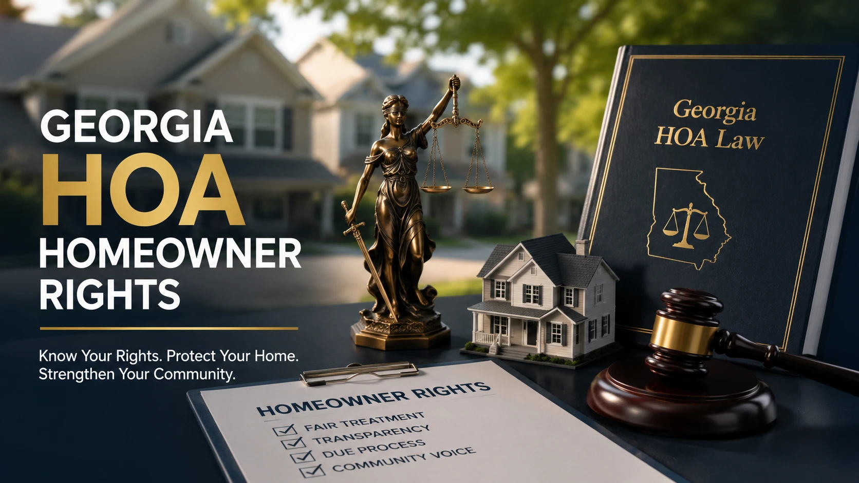 Georgia HOA Homeowner Rights
