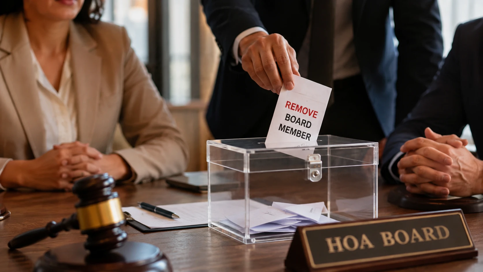 Idaho HOA Board Member Removal