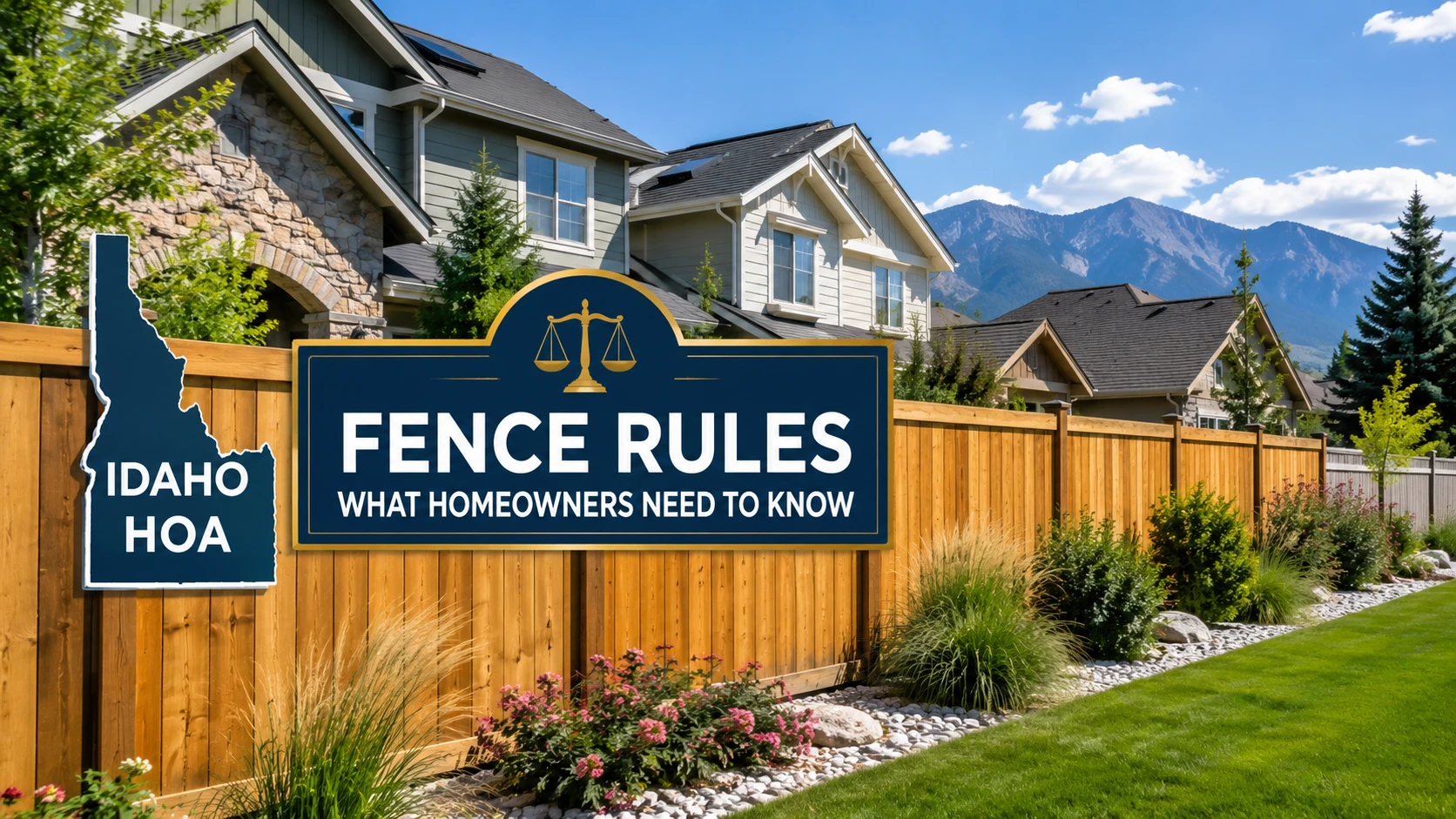 Idaho HOA Fence Rules