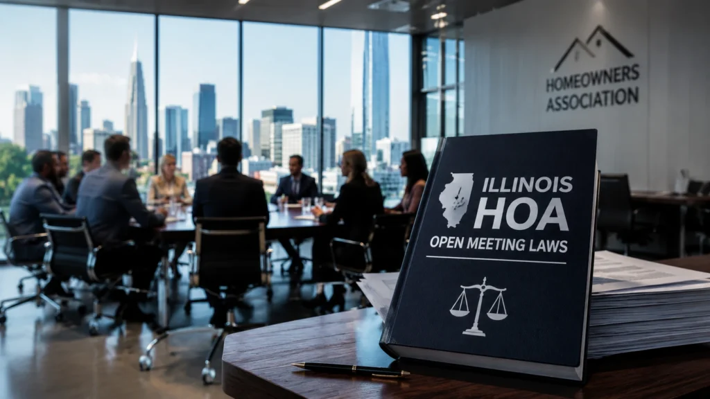 Illinois HOA Open Meeting Laws