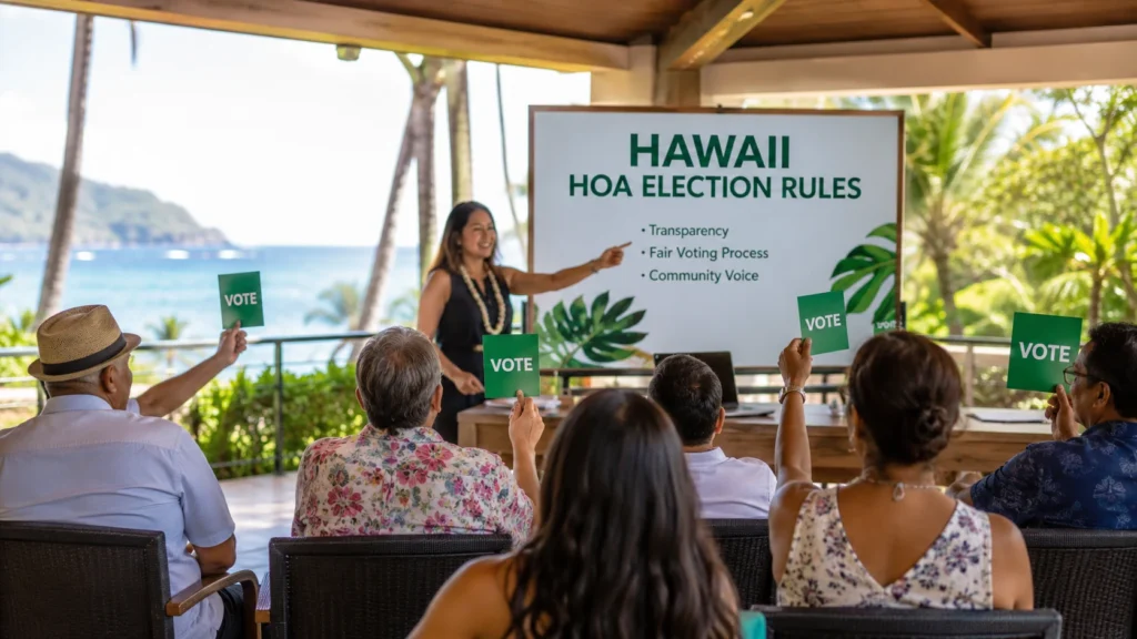 Hawaii HOA Election Rules
