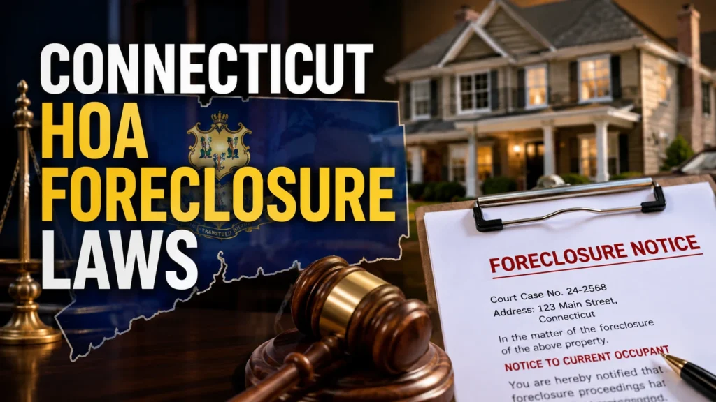 Connecticut HOA Foreclosure Laws