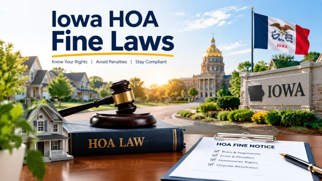 Iowa HOA Fine Laws