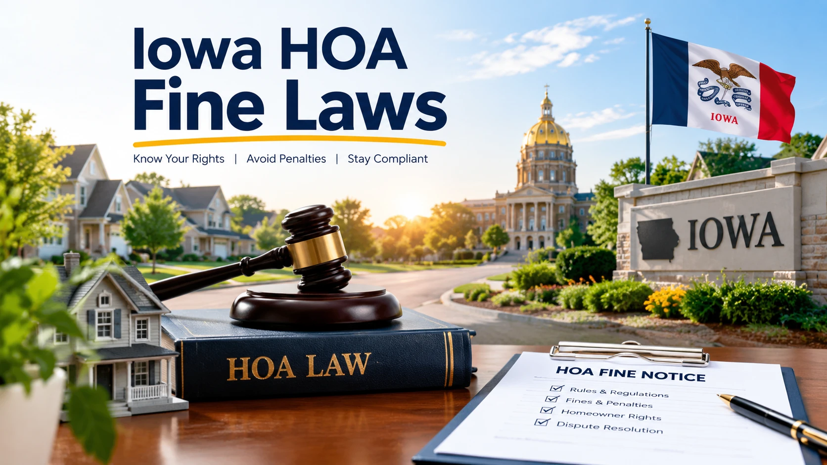 Iowa HOA Fine Laws
