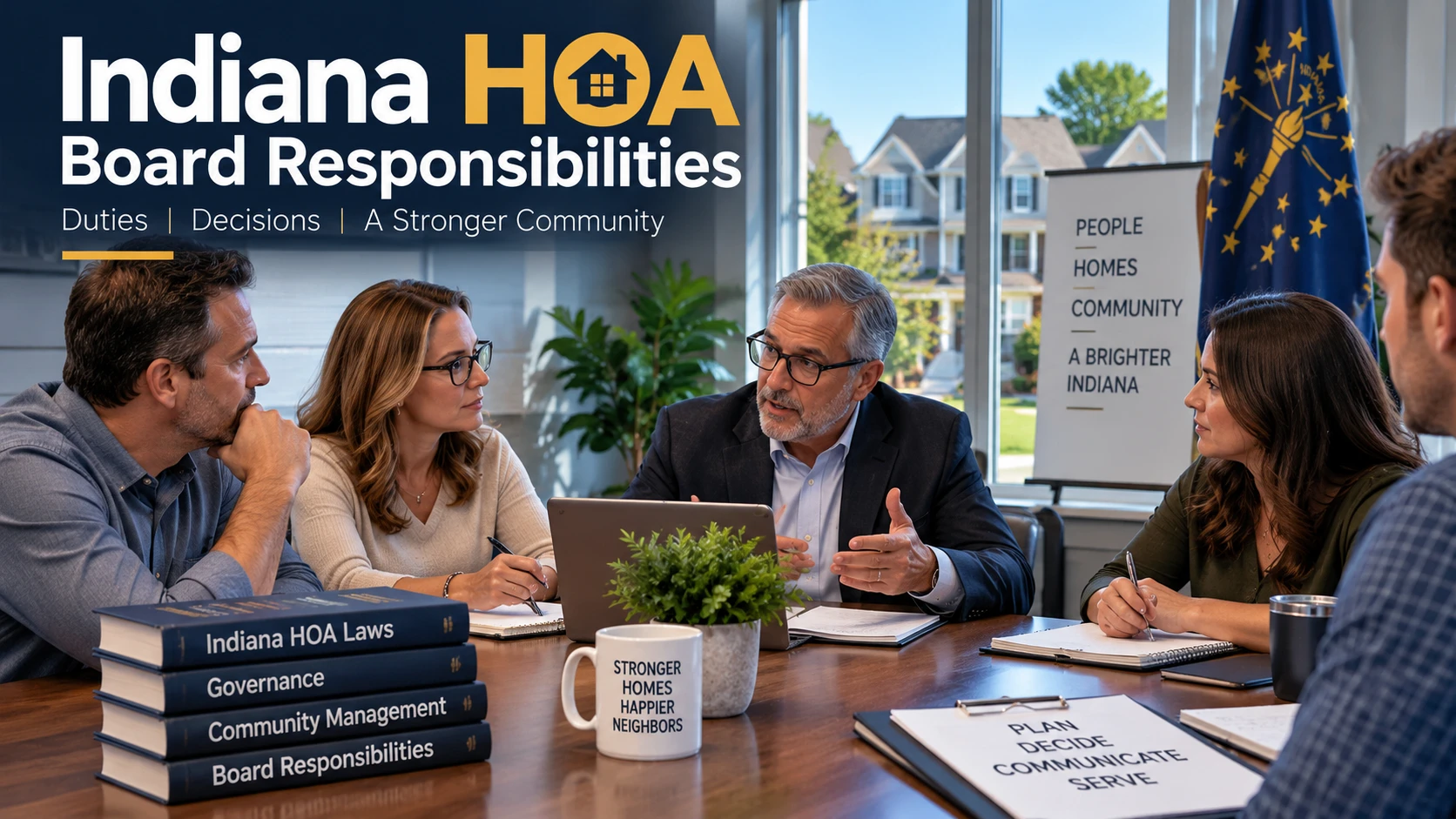Indiana HOA Board Responsibilities