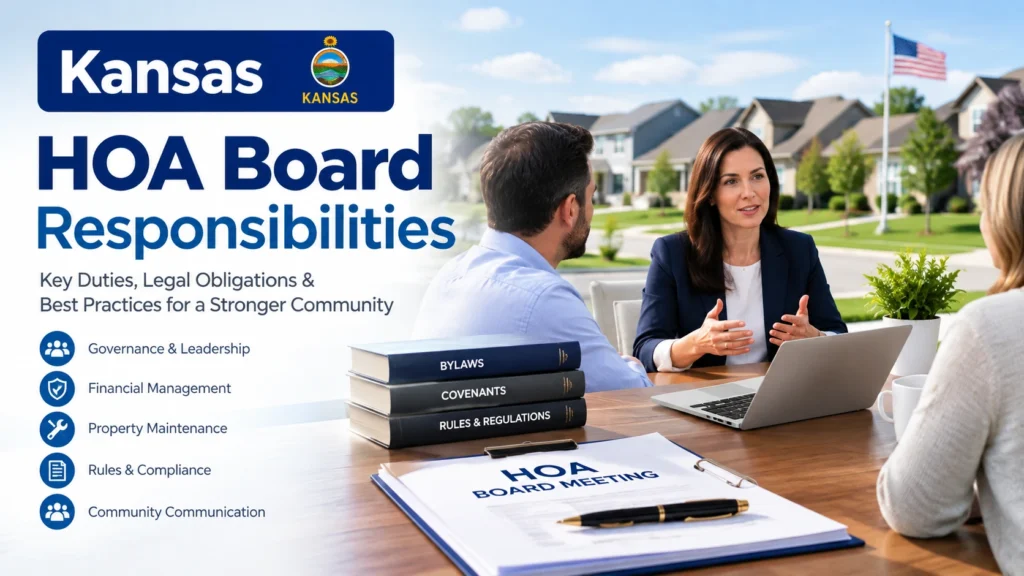 Kansas HOA Board Responsibilities