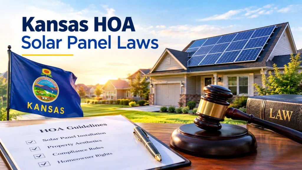 Kansas HOA Solar Panel Laws