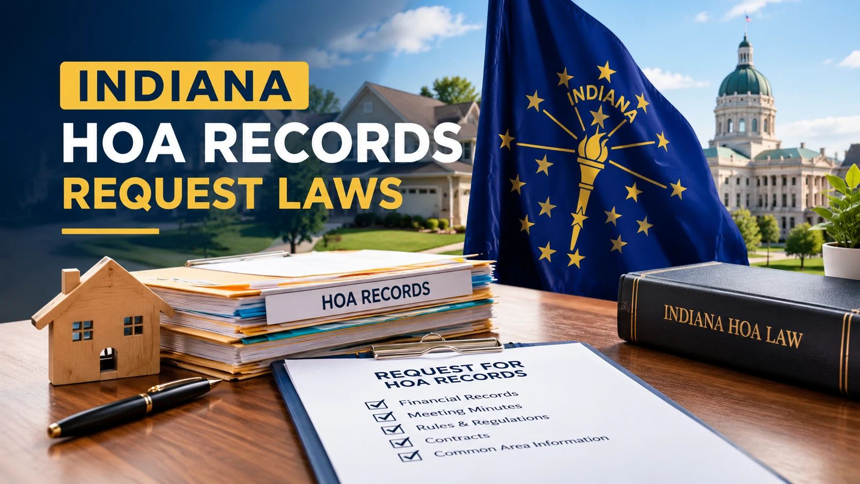 Indiana HOA Records Request Laws